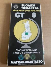 Suomen tiekartta GT 1979 nr 8