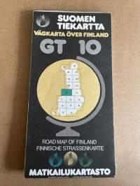 Suomen tiekartta GT 1981 nr 10