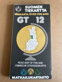 Suomen tiekartta GT 1978 nr 12