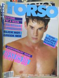 Torso 1986 July -gay magazine / aikuisviihdelehti