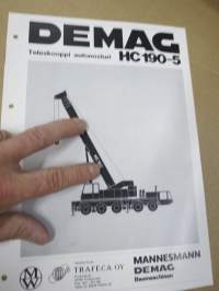 Demag HC 190-5 autonosturi / mobiilinosturi -myyntiesite