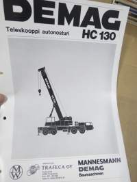 Demag HC 130 autonosturi / mobiilinosturi -myyntiesite