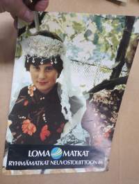 Lomamatkat - Ryhmämatkat Neuvostoliittoon 1986 -matkaesite