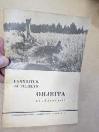 Lannoitus- ja viljelysohjeita kevääksi 1942