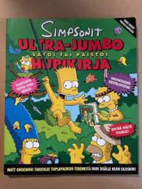 Simpsonit Ultra - Jumbo hupikirja, lennokkia varten oleva sivu käytetty