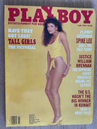 Playboy 1991 July -magazine