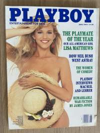 Playboy 1991 June -magazine