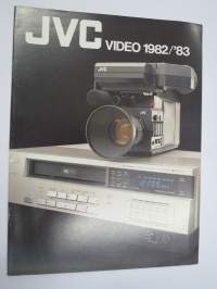 JVC Video 1982/1983 -tuoteluettelo