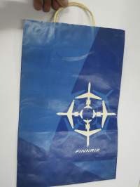 Finnair -paperikassi, valmistaja Rosenlew - Pak