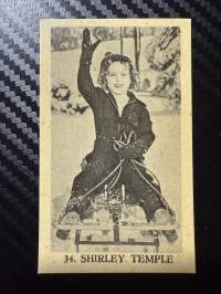 Shirley Temple, filmitähti -keräilykuva nro 34