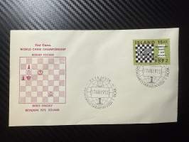 17.8.1972 FDC -kirje / ensipäivänkuori Islanti