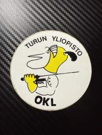 Turun Yliopisto -tarra