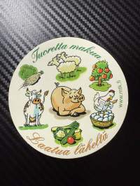 Tuoretta makua -tarra