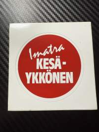 Imatra kesä ykkönen -tarra
