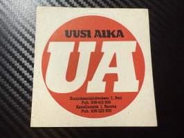 Uusi aika -tarra