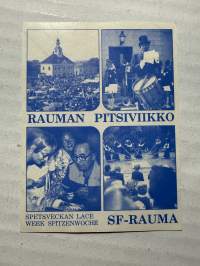 Rauman pitsiviikko -tarra