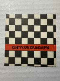 Kehityksen kirjakauppa -tarra