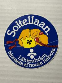 Soitellaan -tarra
