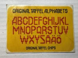 Original Taffel Chips -tarra