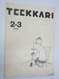 Teekkari 1949 nr 2-3 nr, Tempauskäsky, H. Grubitsch (kemisti, luennoi) - 