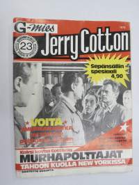 Jerry Cotton 1978 nr 23  Murhapolttajat / Tahdon kuolla New Yorkissa