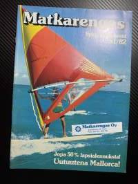Matkarengas syksy-talvi-kevät 81/82 lomaopas -matkaesitekirja