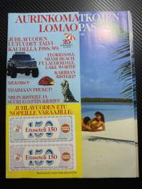 Aurinkomatkojen Lomaopas talvikausi 1988/89 -matkaesitekirja