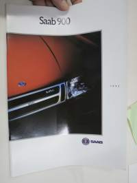 Saab 900 1992 -myyntiesite / sales brochure