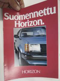 Talbot - Suomennettu Horizon 1980 -myyntiesite