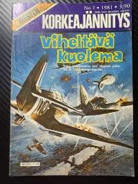 Merten Korkeajännitys 1981 nr 1 Viheltävä kuolema