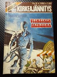 Aavikon Korkeajännitys 1980 nr 8 Viimeinen patruuna