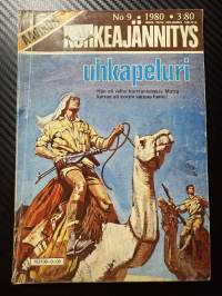 Aavikon Korkeajännitys 1980 nr 9 Uhkapeluri