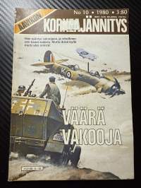 Aavikon Korkeajännitys 1980 nr 10 väärä vakooja