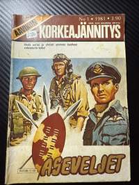Aavikon Korkeajännitys 1981 nr 1 Aseveljet