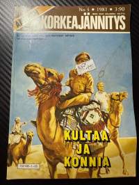 Aavikon Korkeajännitys 1981 nr 5 Kultaa ja konnia