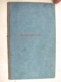 Marttilan Pitäjän, Kosken ja Karinaisten Kappelien Yhteisen Säästöpankin Säännöt / Säästökirja nr 28, Juho Juhonpoika Uusitalo, 1875 -harvinainen