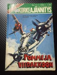 Viidakon Korkeajännitys 1980 nr 12 Pommeja viidakkoon