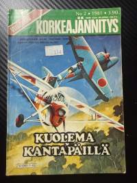 Viidakon Korkeajännitys 1981 nr 2 kuolema kantapäillä