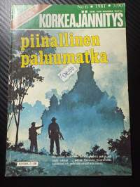 Viidakon Korkeajännitys 1981 nr 6 Piinallinen paluumatka