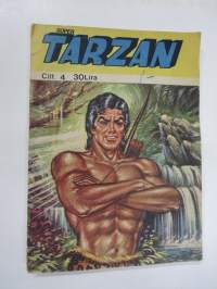 Süper Tarzan - Cilt: 4 30 Lira - 24.6.1980 -turkkilainen, turkinkielinen sarjakuvalehti