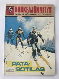 Korkeajännityssarja 1987 nr 23 - Patasotilas
