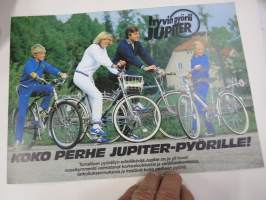 Jupiter polkupyörät 1981 - SOK myyntiesite, mukana myös Crossi 20