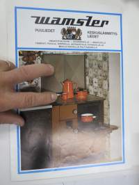 Wamsler puuliedet, keskuslämmitysliedet -myyntiesite