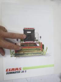Claas Dominator 38 S leikkuupuimuri -myyntiesite