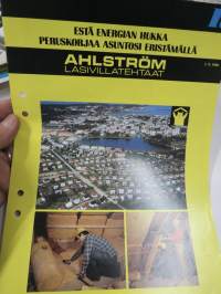 Ahlström lasivilla -myyntiesite