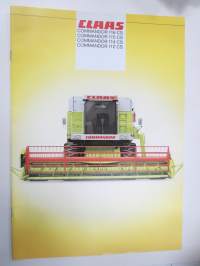 Claas Commandor 112, 114, 115,116 CS leikkuupuimuri -myyntiesite