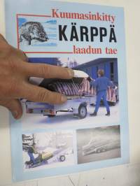 Kärppä kuumasinkitty perävaunu -myyntiesite