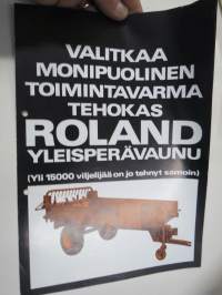 Roland U 44, U 55 yleisperävaunu -myyntiesite