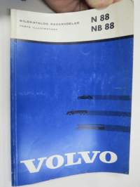 Volvo N 88, NB 88 Reservdelar - bildkatalog / parts illustrations, kuvallinen varaosaluettelo