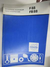 Volvo F 88, FB 88 Reservdelar - bildkatalog / parts illustrations, kuvallinen varaosaluettelo